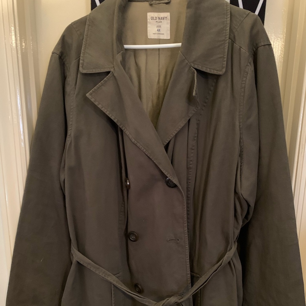 Plus size pea coat
